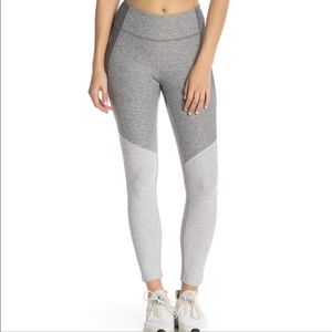 Outdoor Voices size large leggings (grey and white)